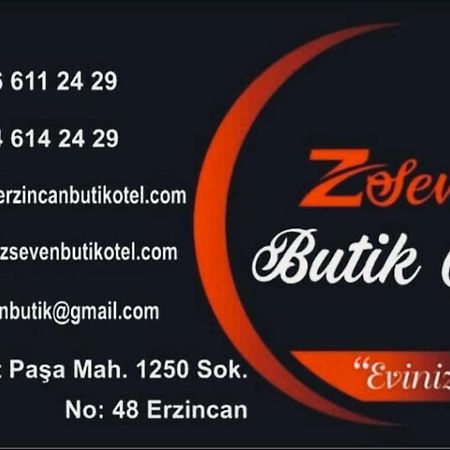 Zseven Butık Otel Erzincan Buitenkant foto