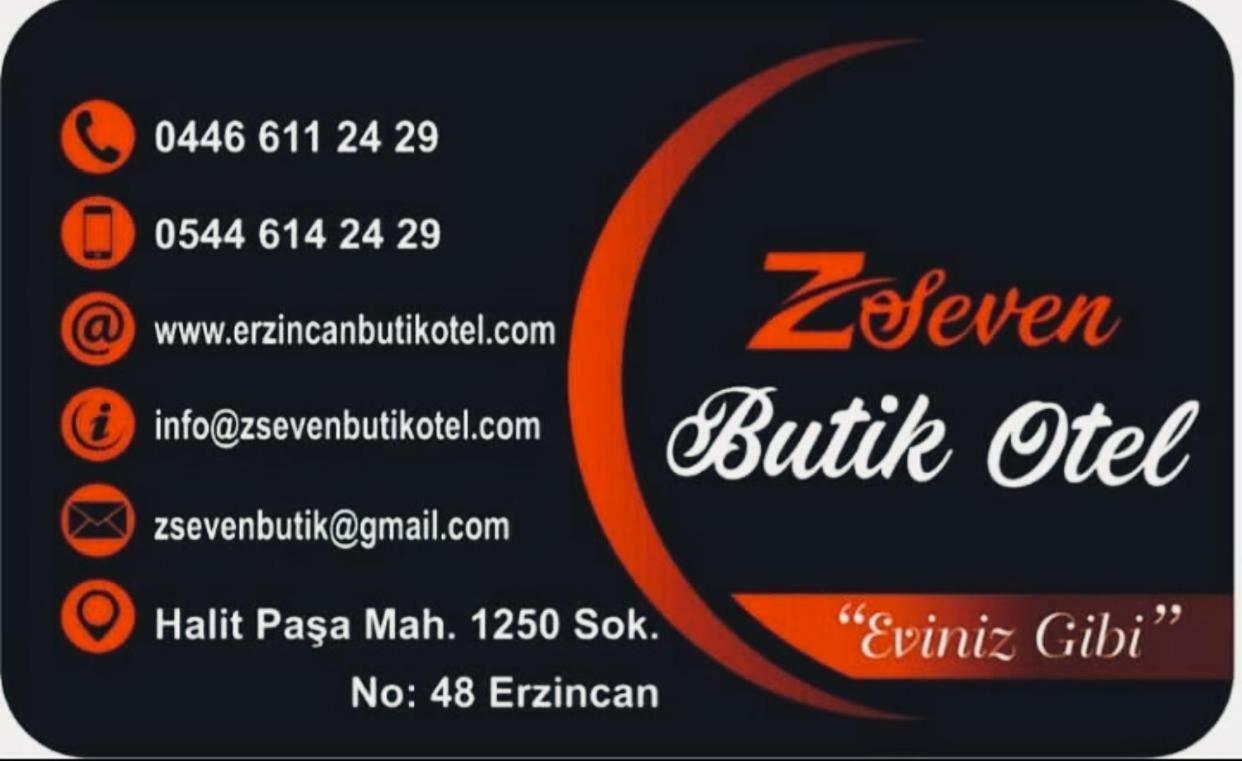 Zseven Butık Otel Erzincan Buitenkant foto
